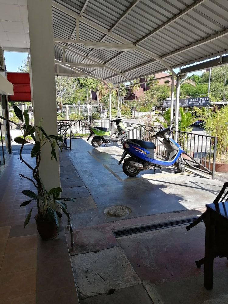 شرفة مرصوفة