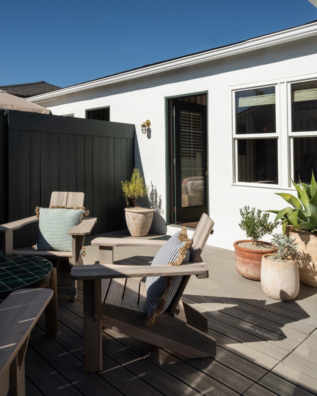 شرفة مرصوفة