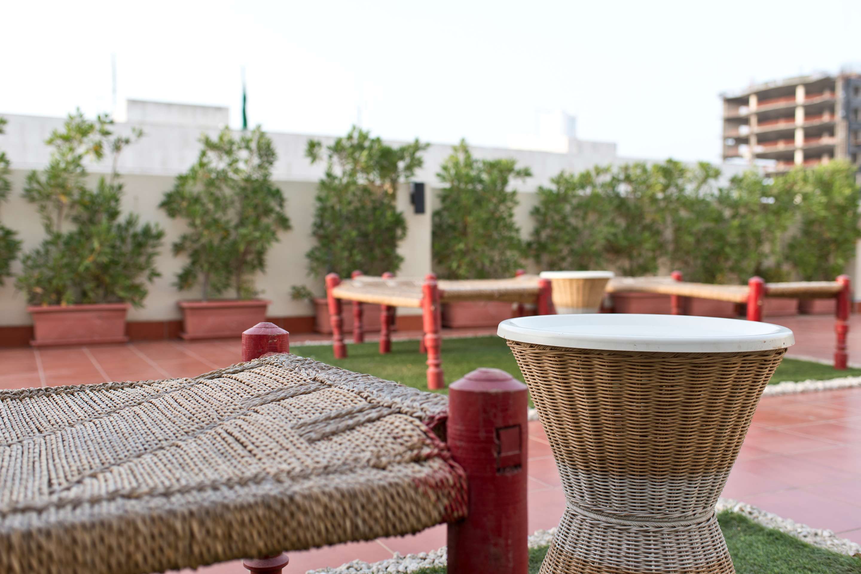 شرفة مرصوفة