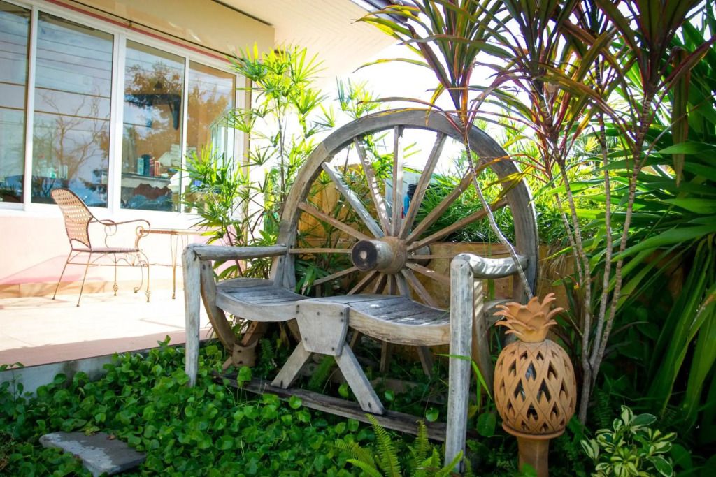 شرفة مرصوفة