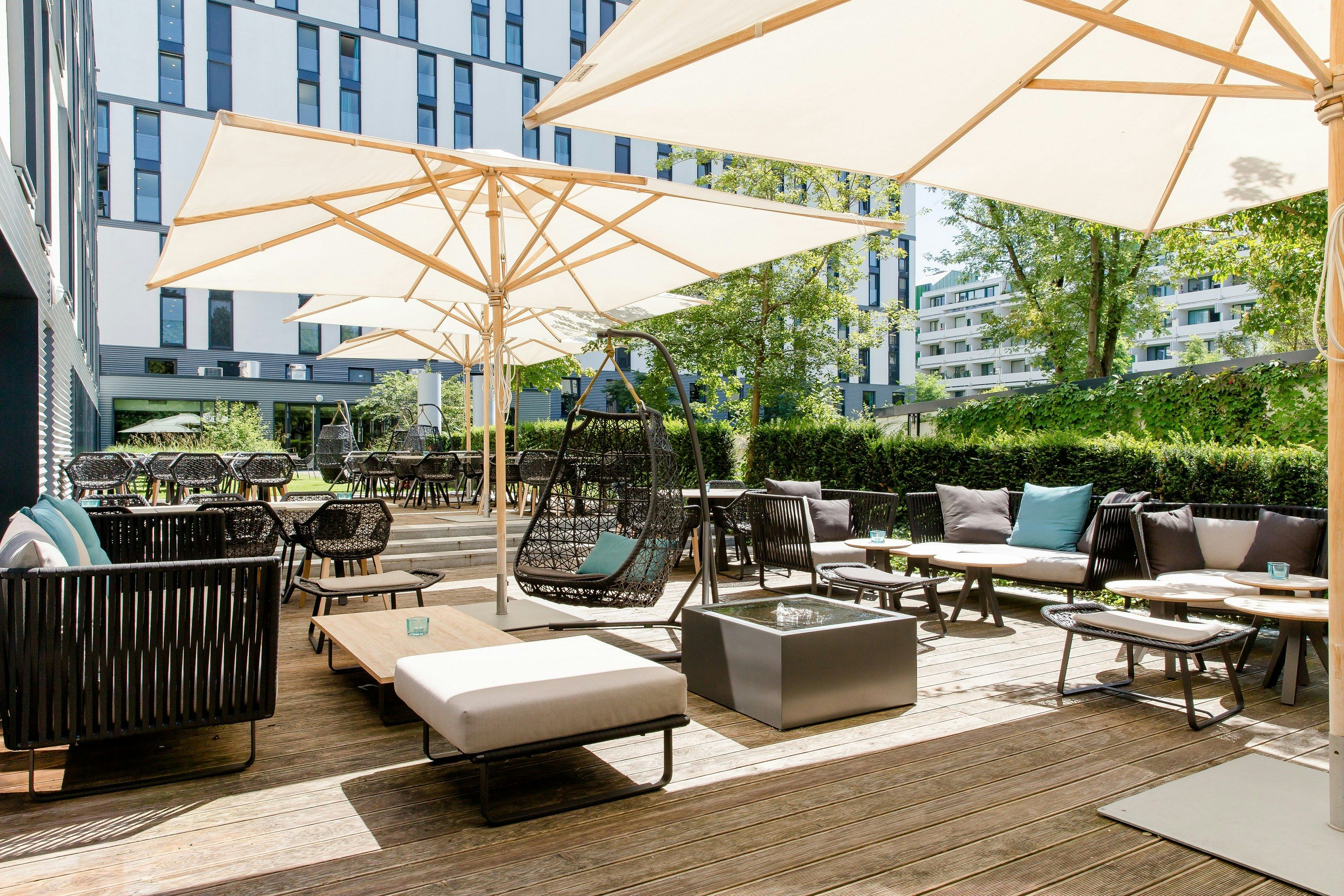 شرفة مرصوفة