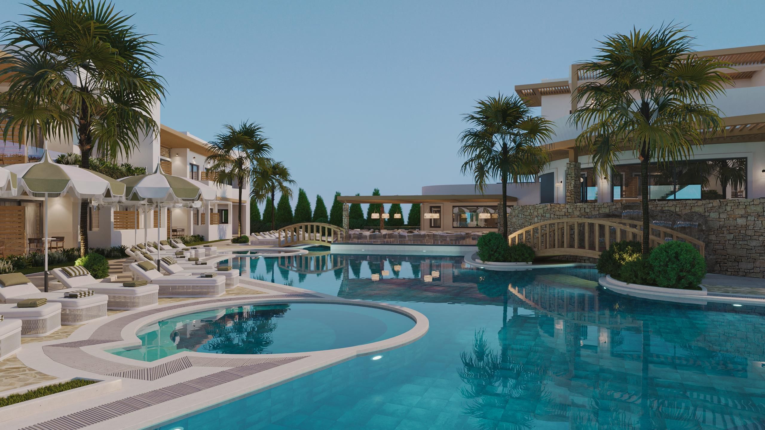 حوض السباحة