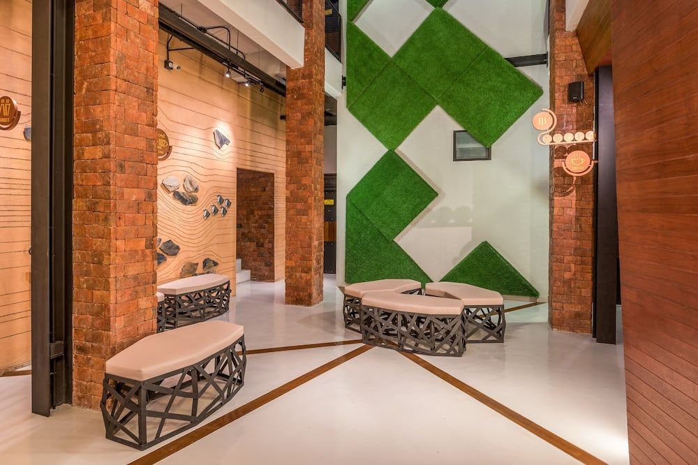 شرفة مرصوفة