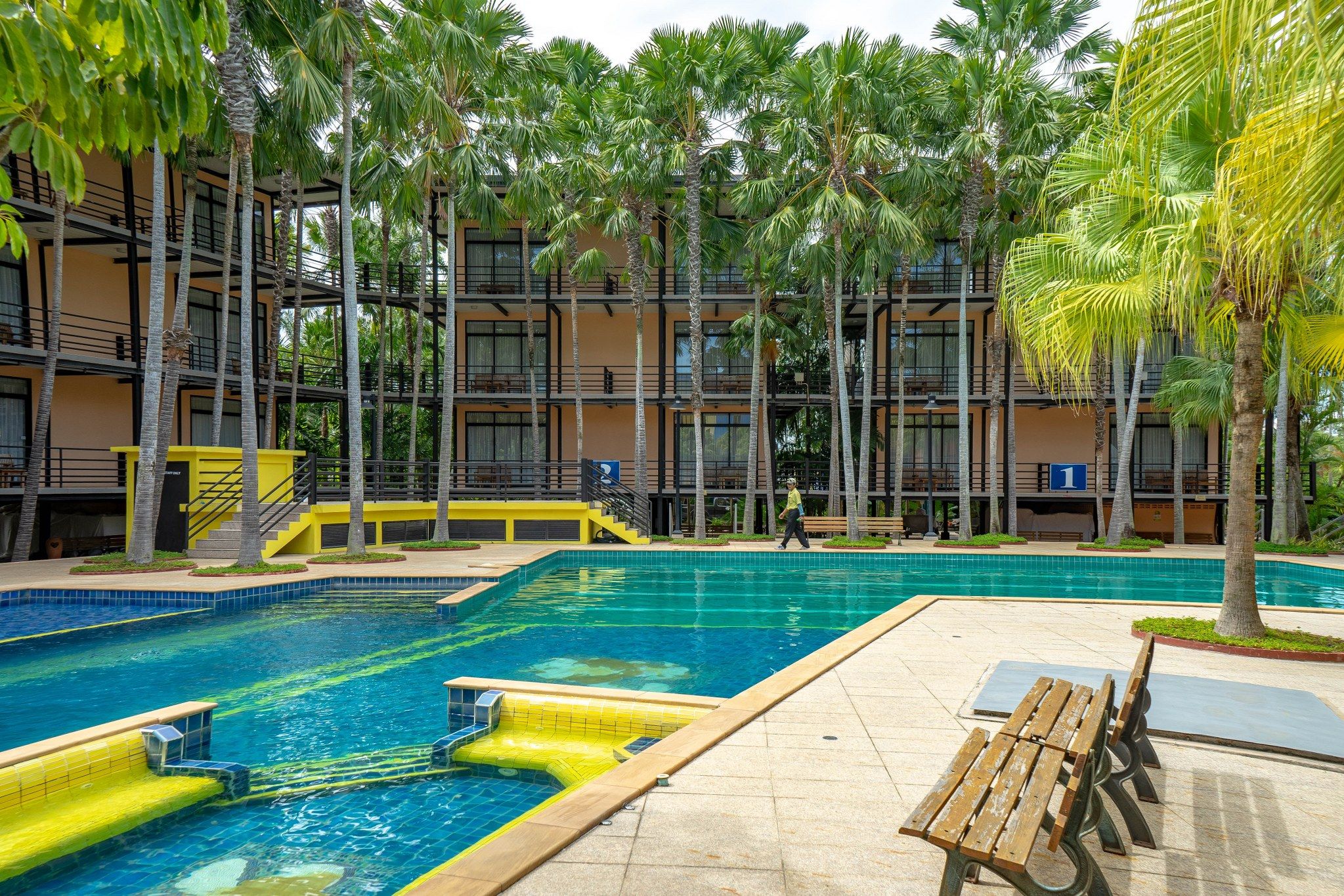 حوض السباحة