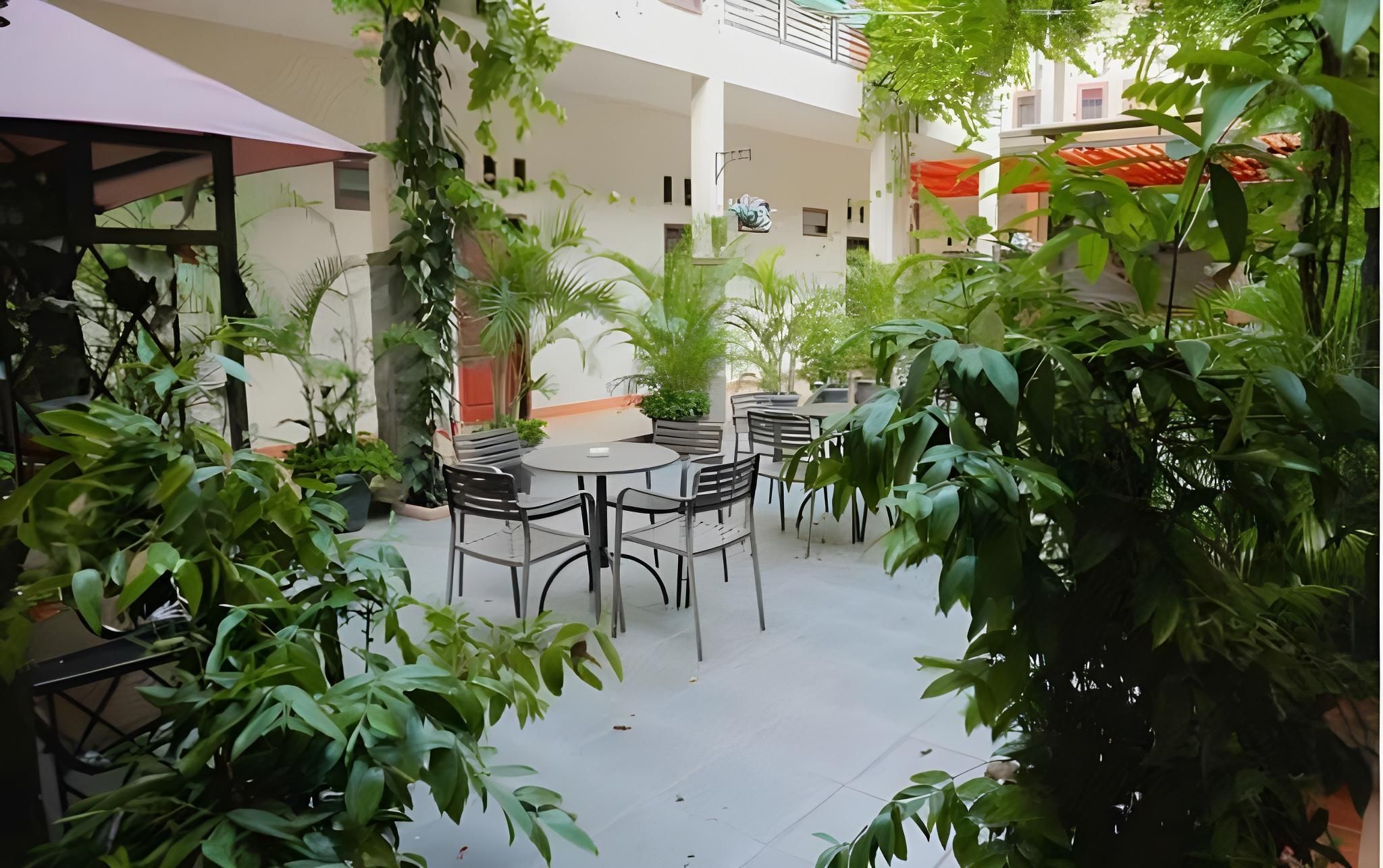 شرفة مرصوفة