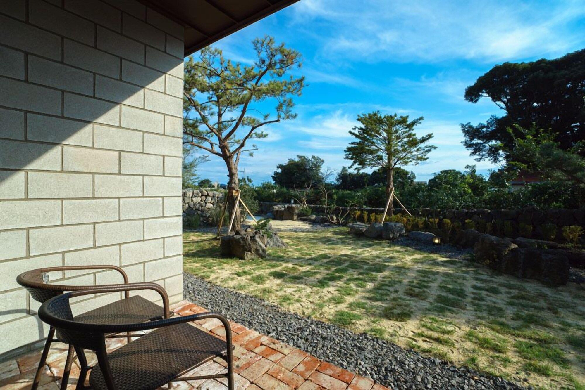 شرفة مرصوفة