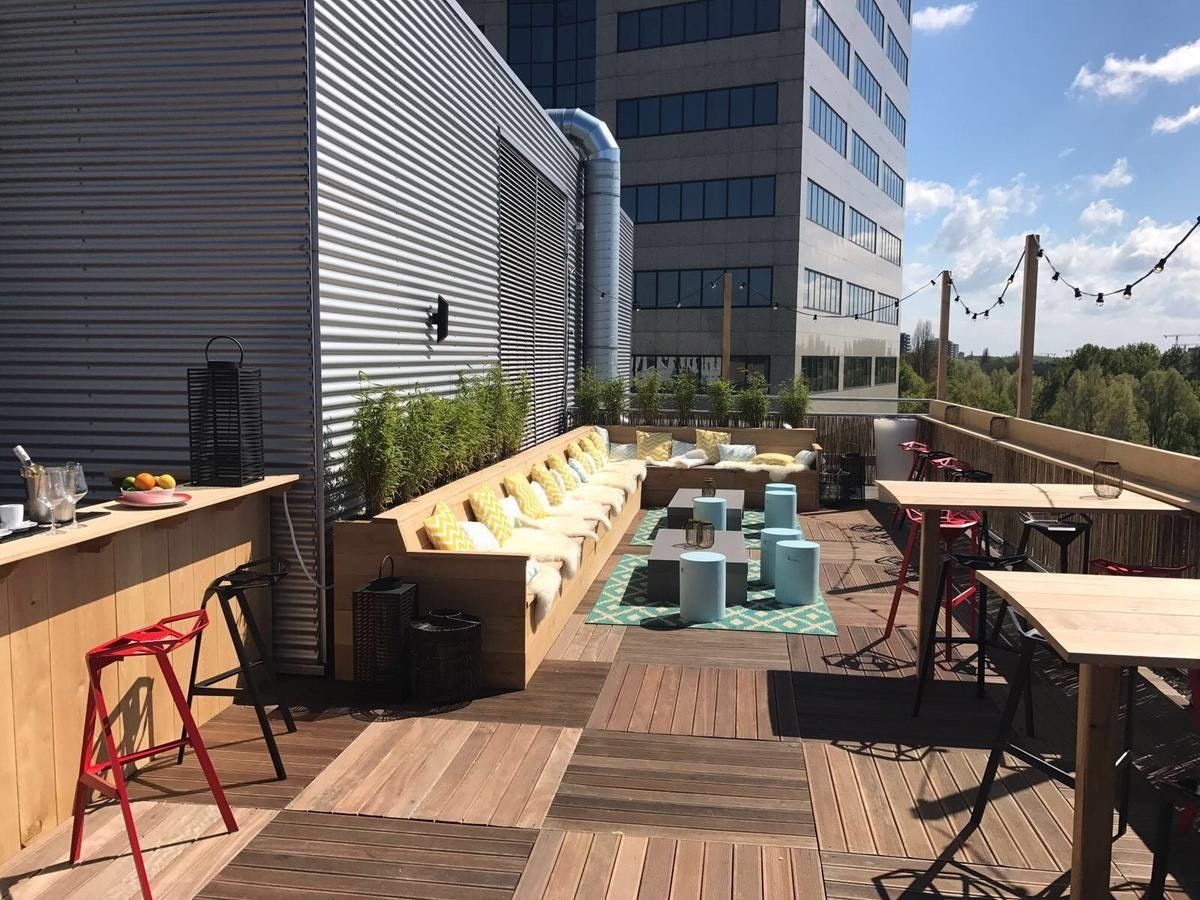 شرفة مرصوفة صورة