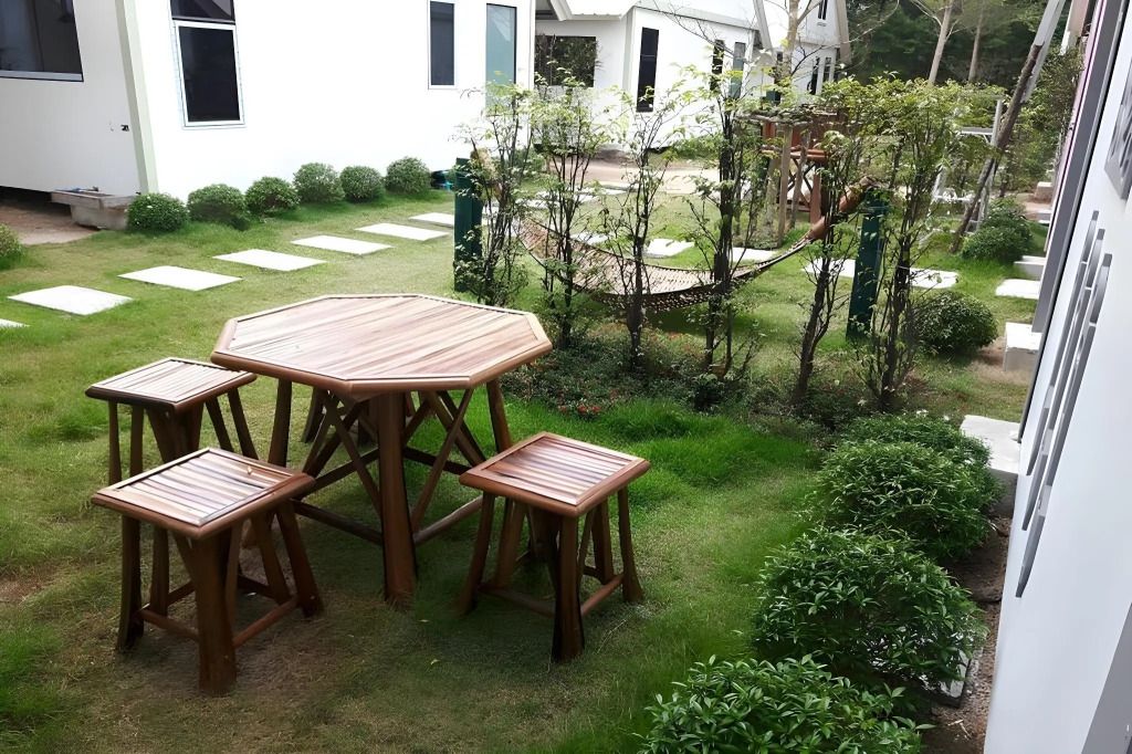 شرفة مرصوفة