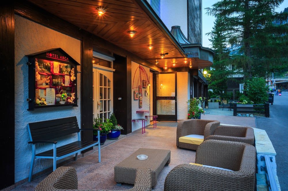 شرفة مرصوفة