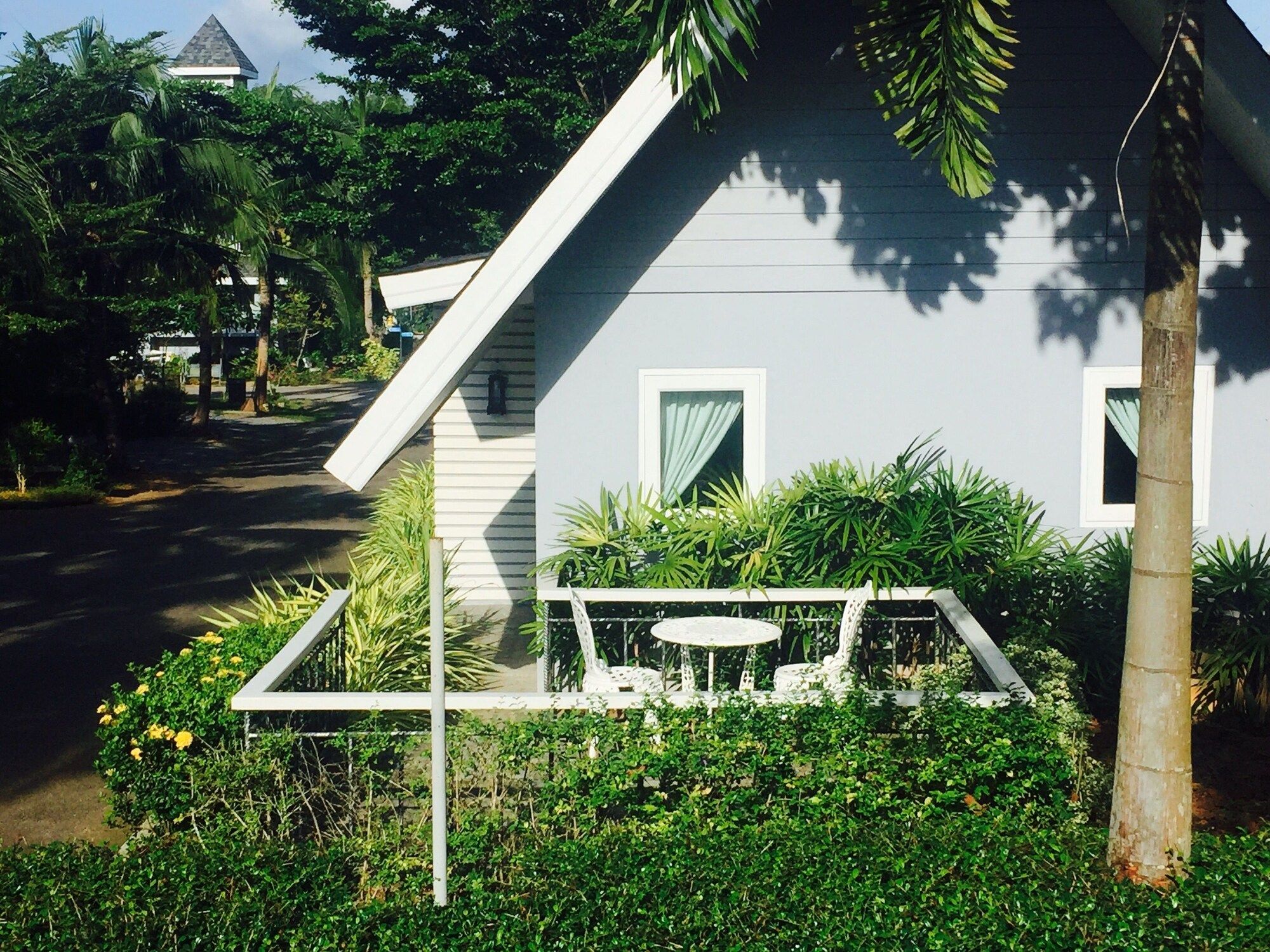 شرفة مرصوفة