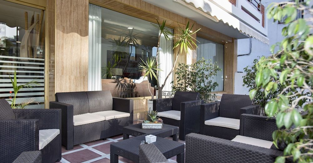 شرفة مرصوفة