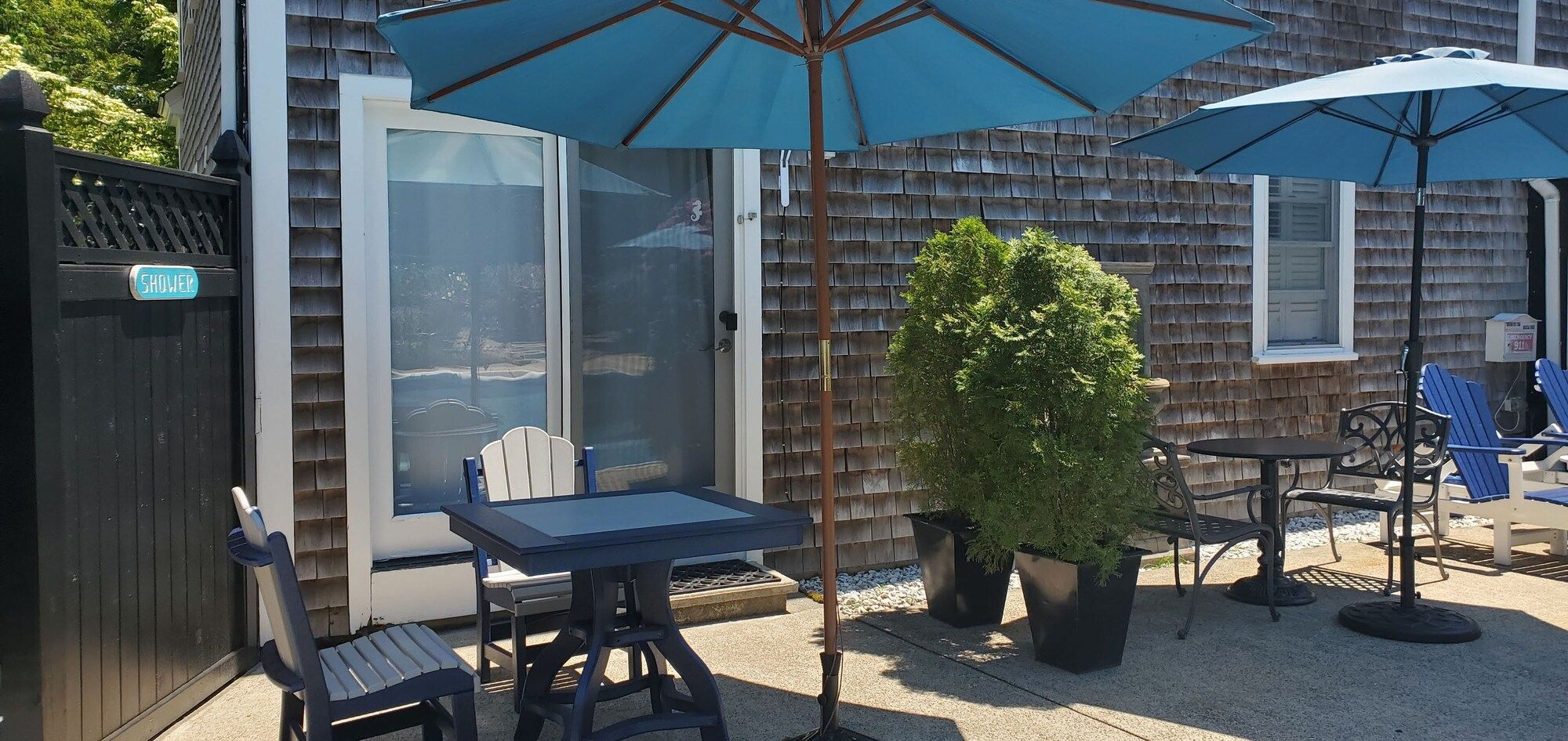 شرفة مرصوفة