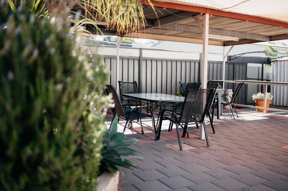 شرفة مرصوفة