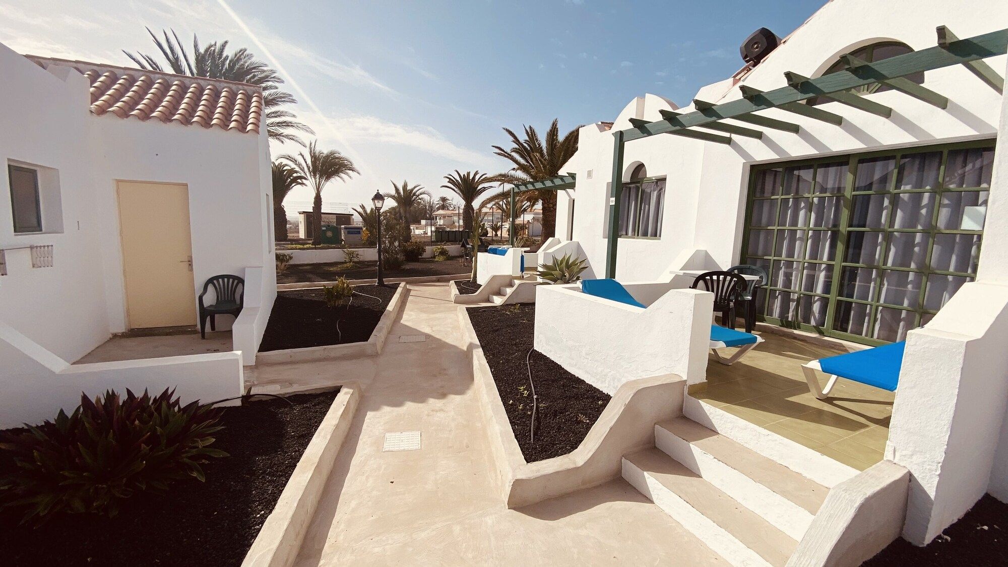 شرفة مرصوفة