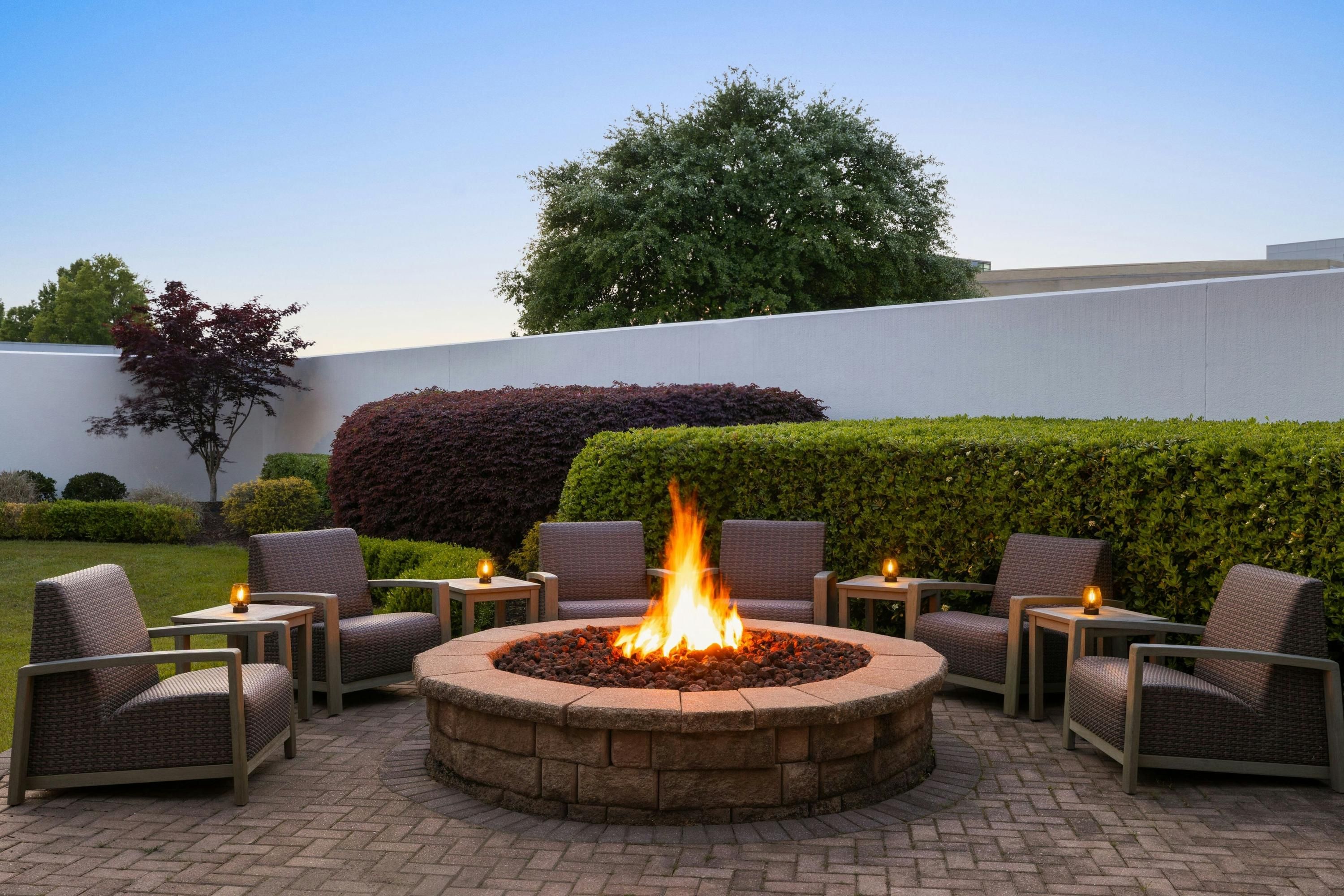 شرفة مرصوفة