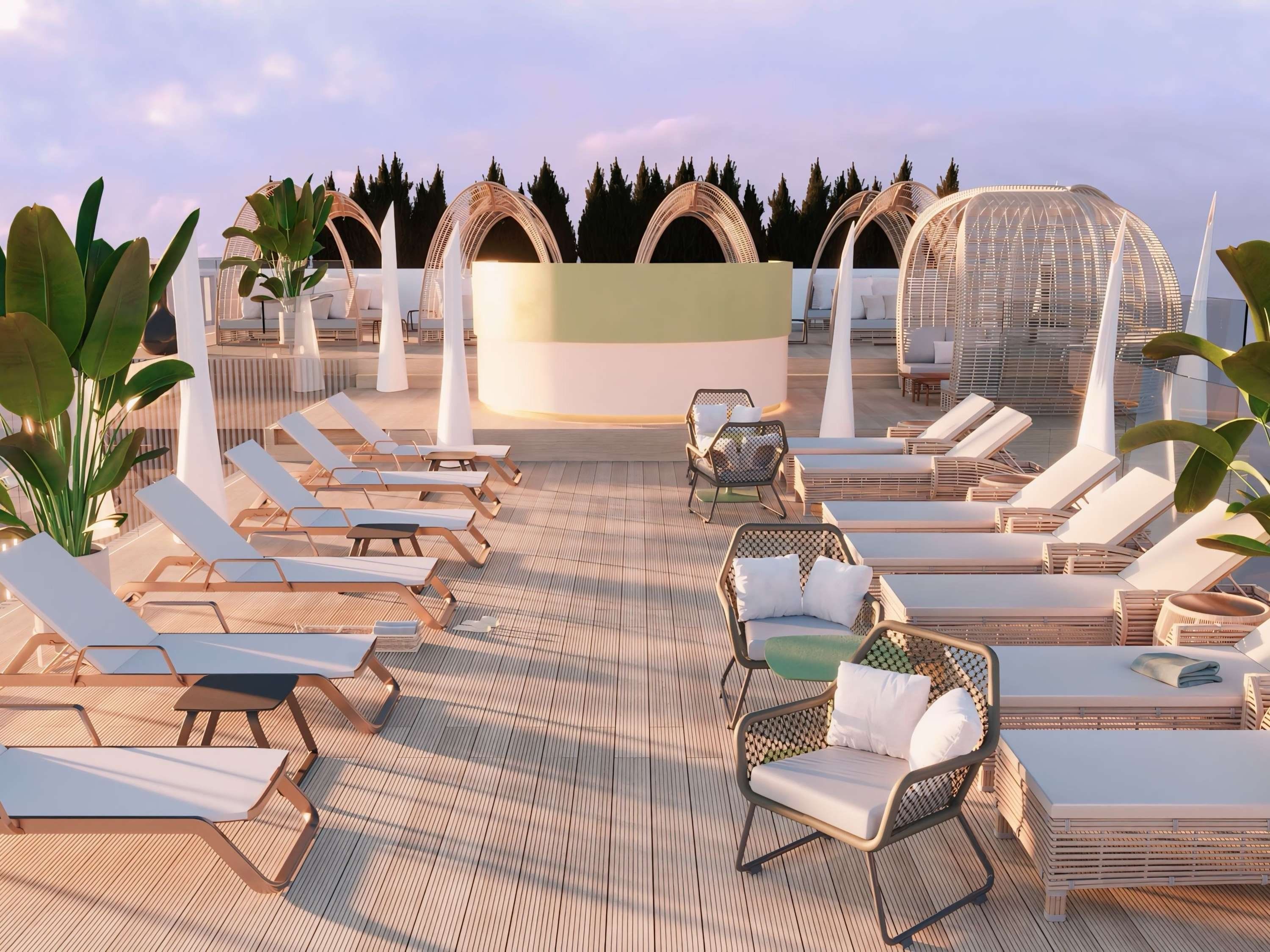 شرفة مرصوفة صورة