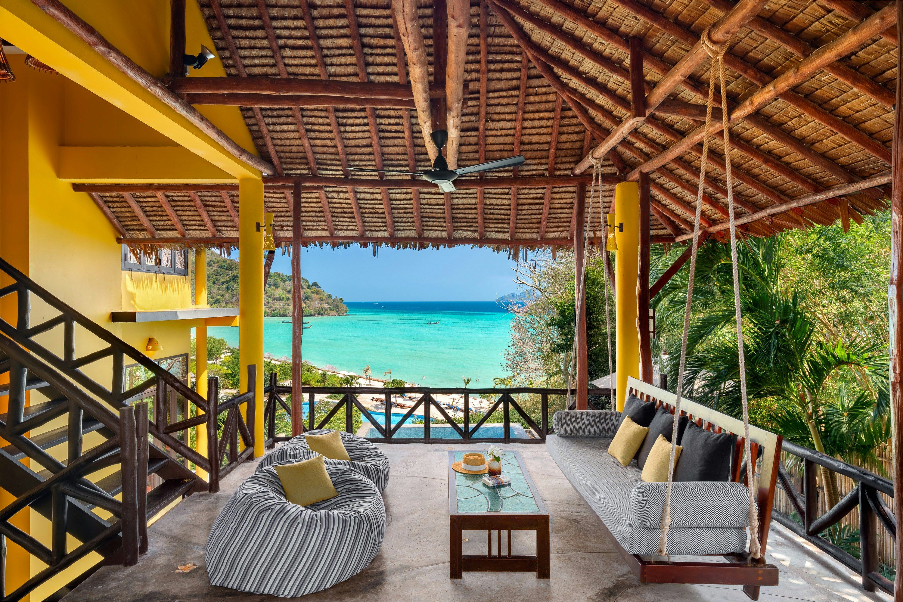 شرفة مرصوفة