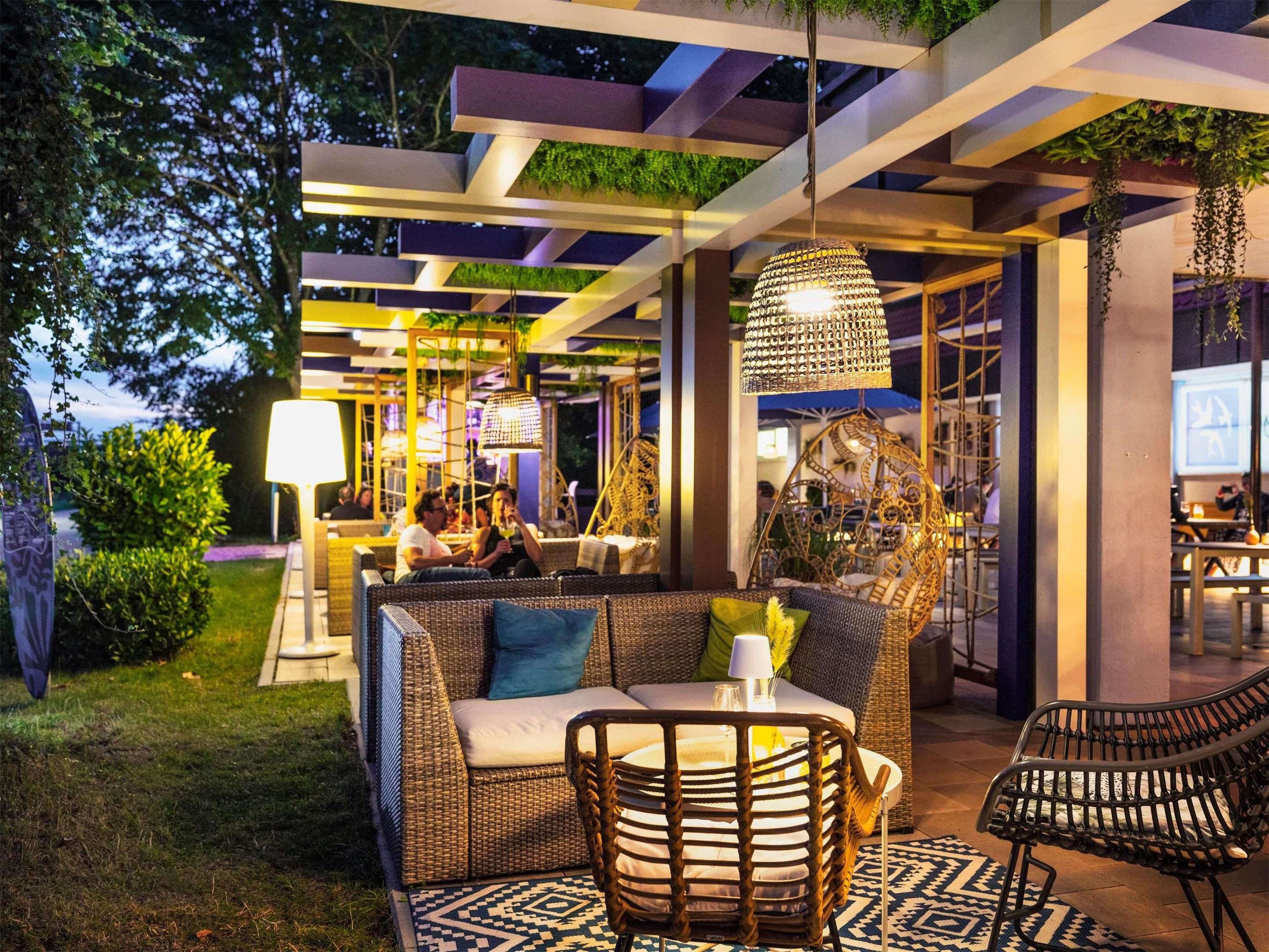 شرفة مرصوفة