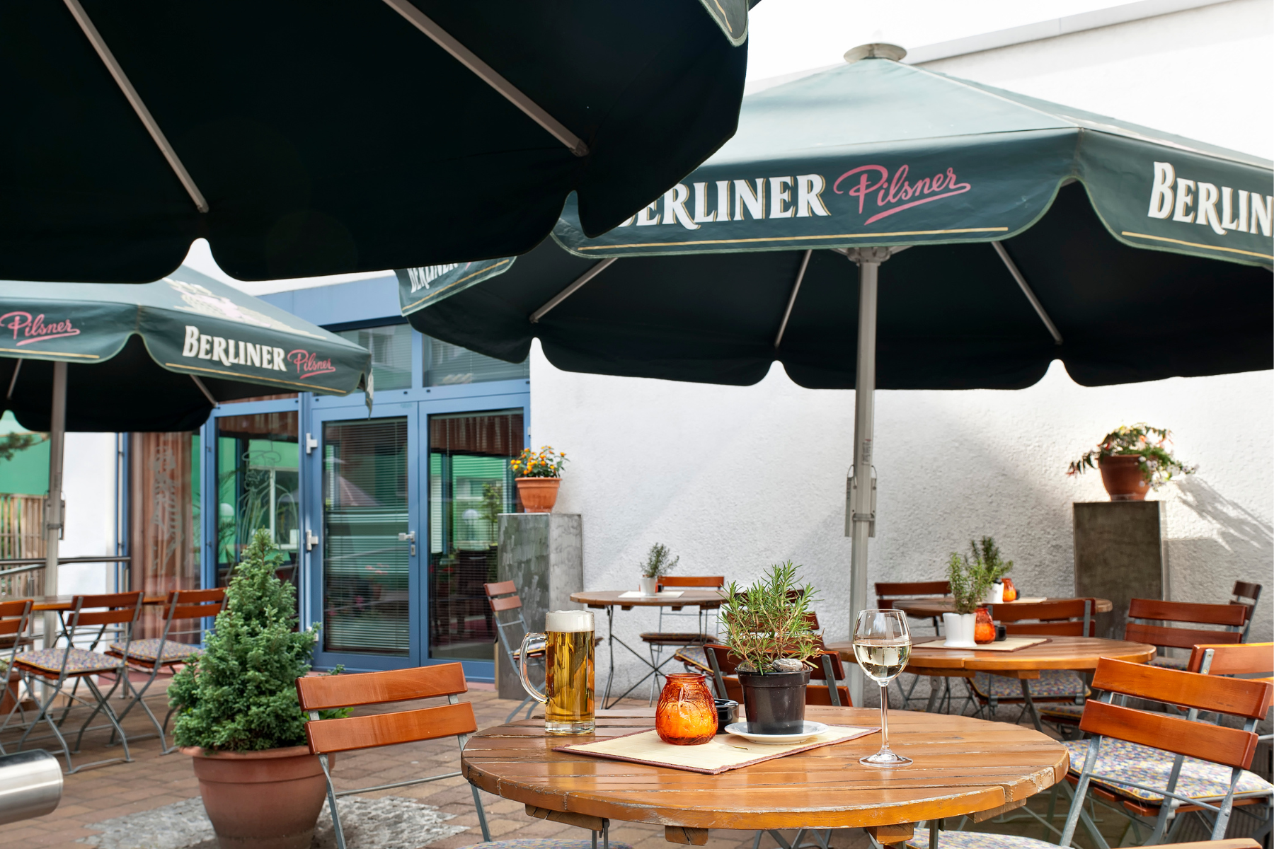 شرفة مرصوفة