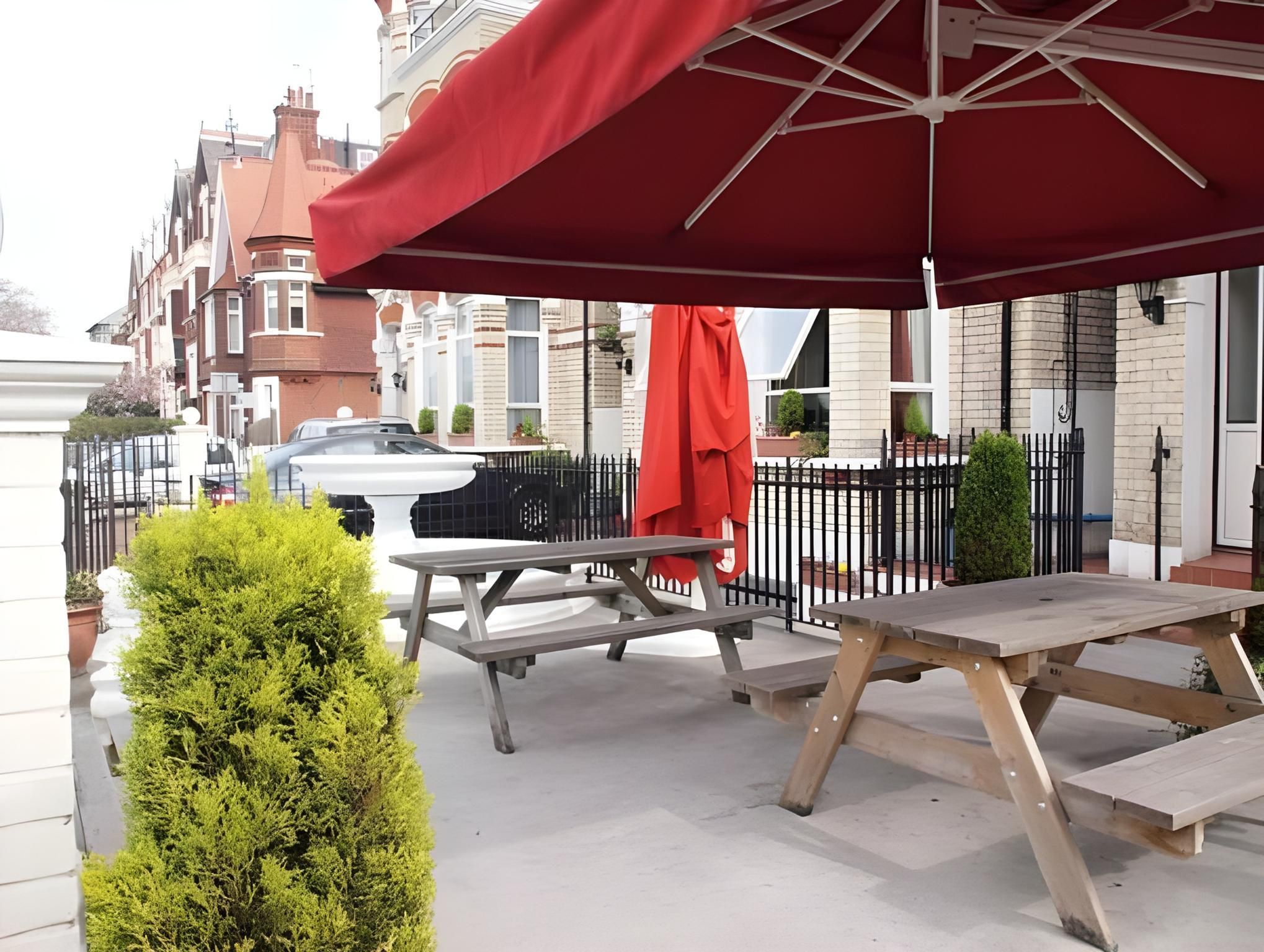 شرفة مرصوفة صورة