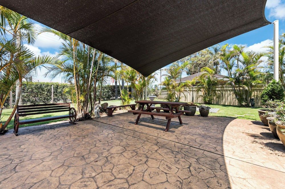 شرفة مرصوفة