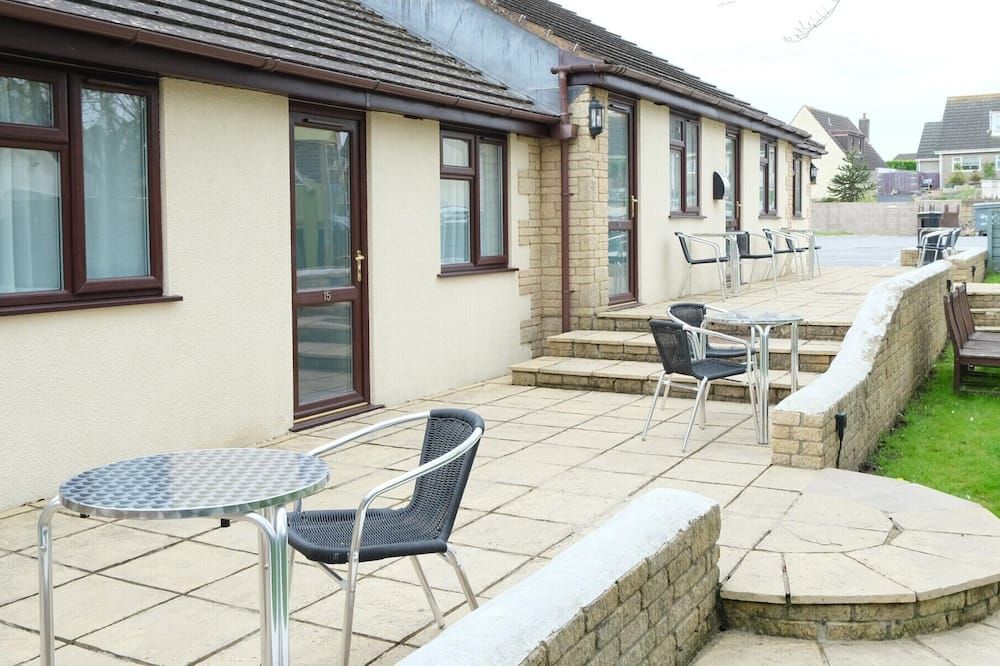 شرفة مرصوفة