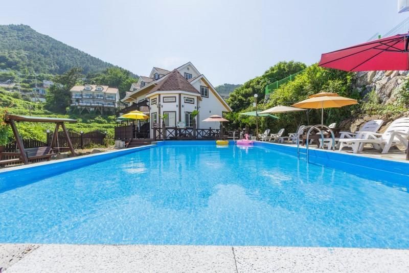 حوض السباحة