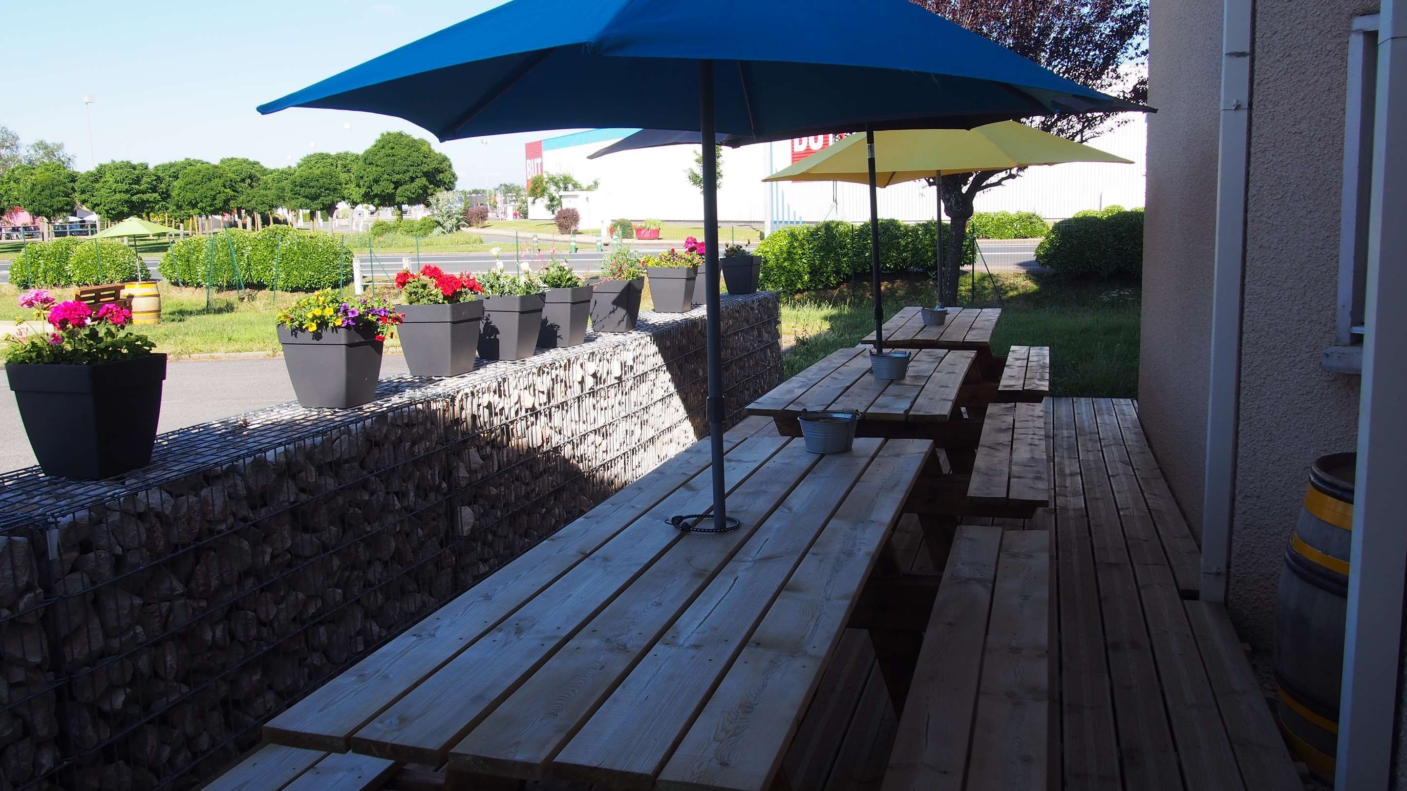 شرفة مرصوفة صورة