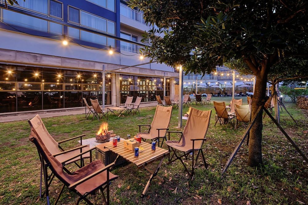 شرفة مرصوفة