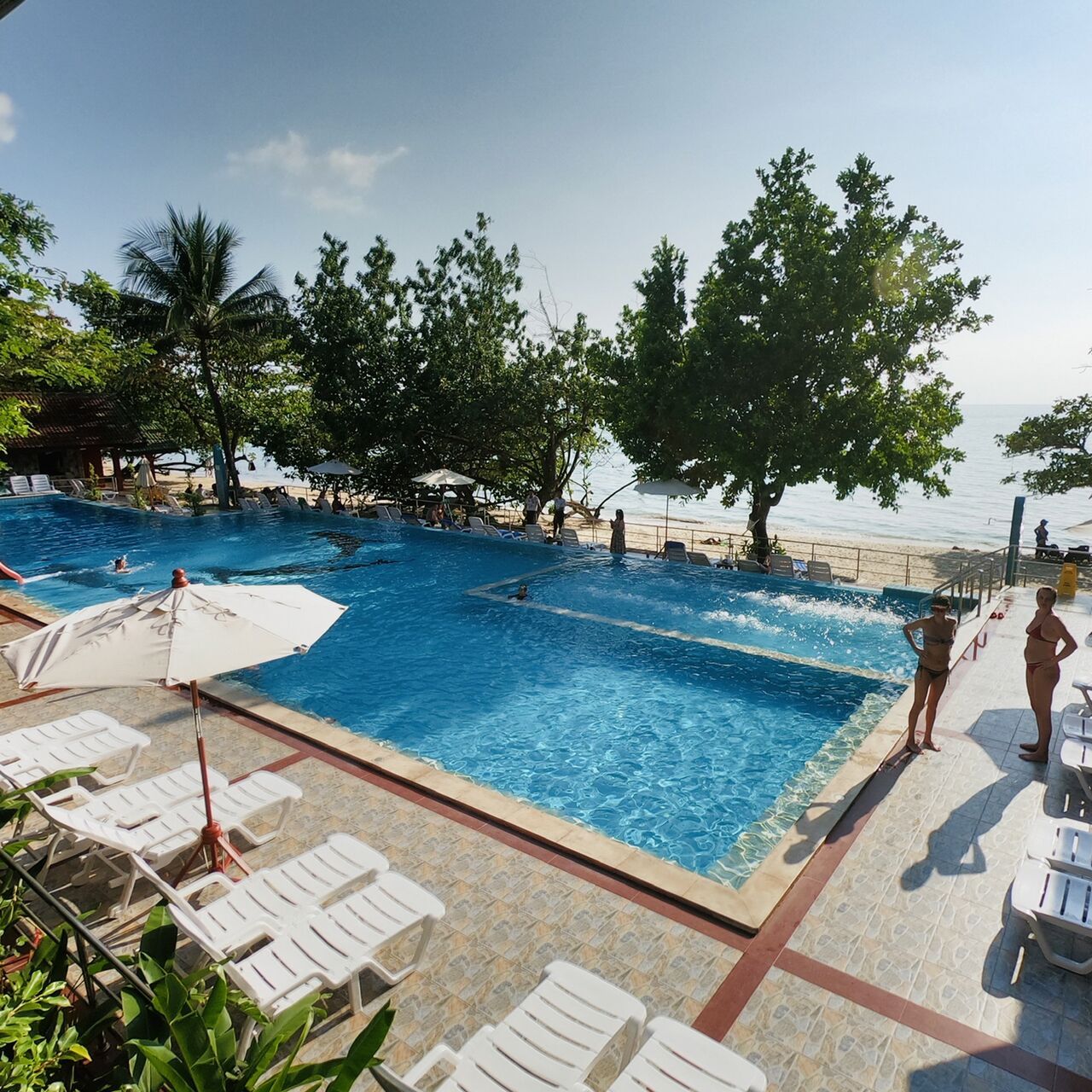 حوض السباحة