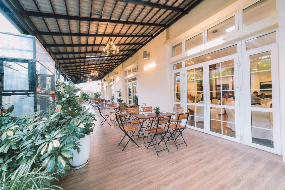 شرفة مرصوفة