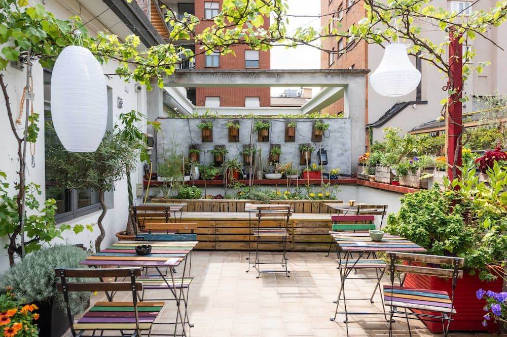 شرفة مرصوفة صورة