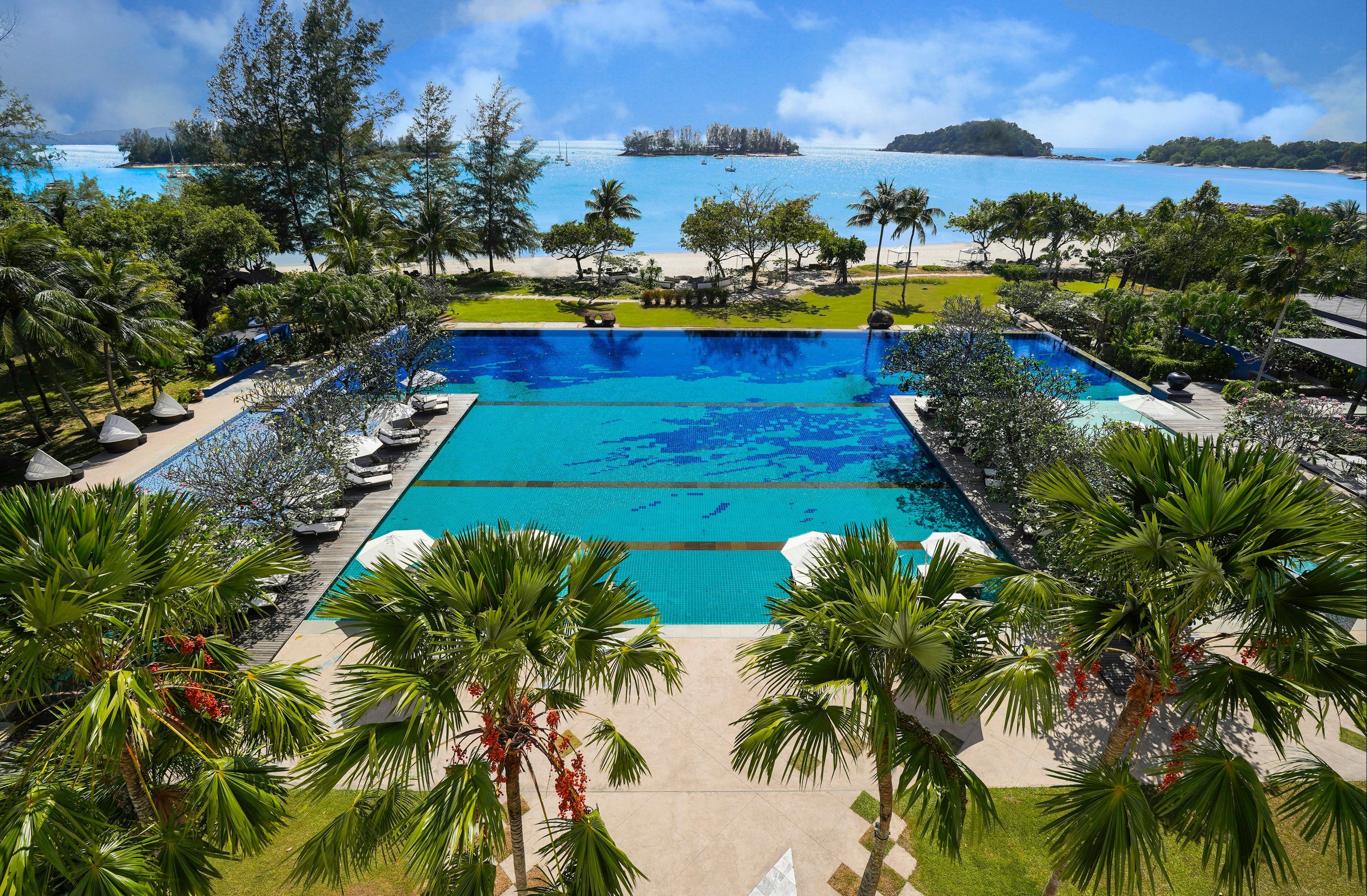 حوض السباحة