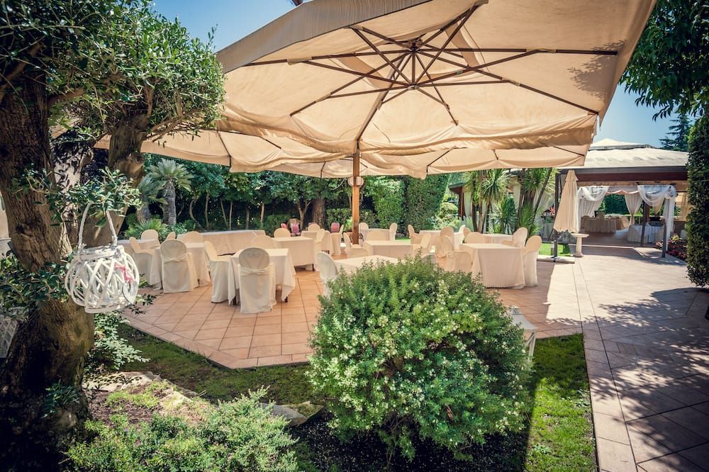 شرفة مرصوفة