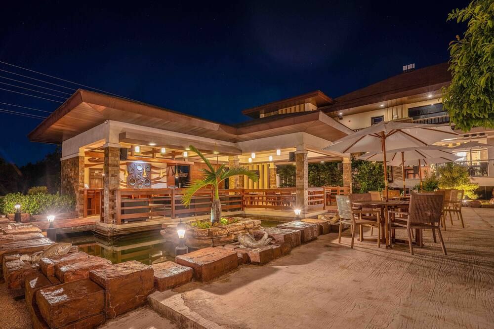 شرفة مرصوفة