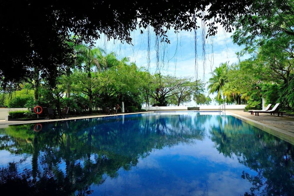 حوض السباحة