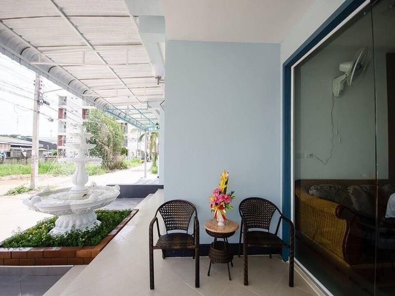 شرفة مرصوفة