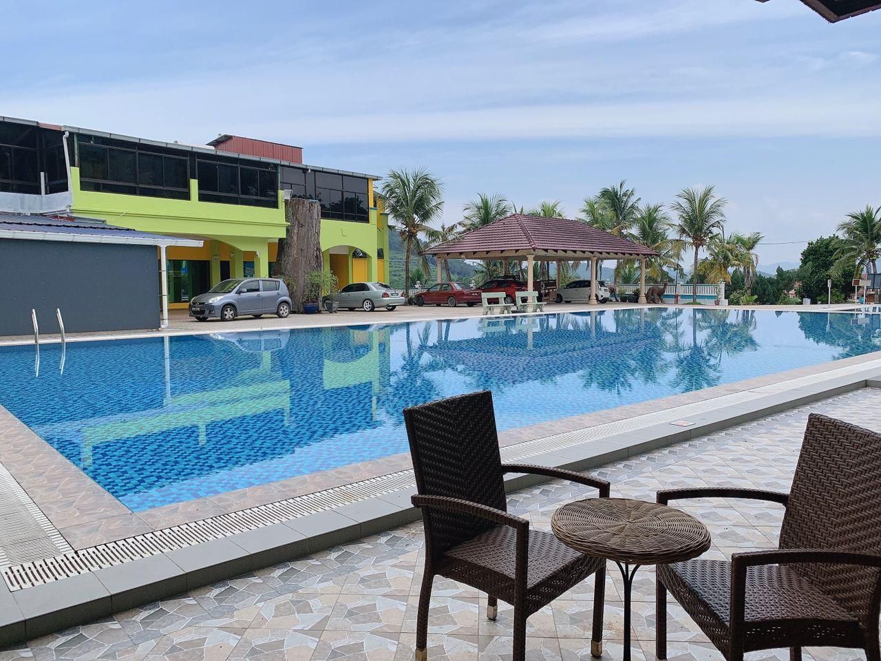 حوض السباحة