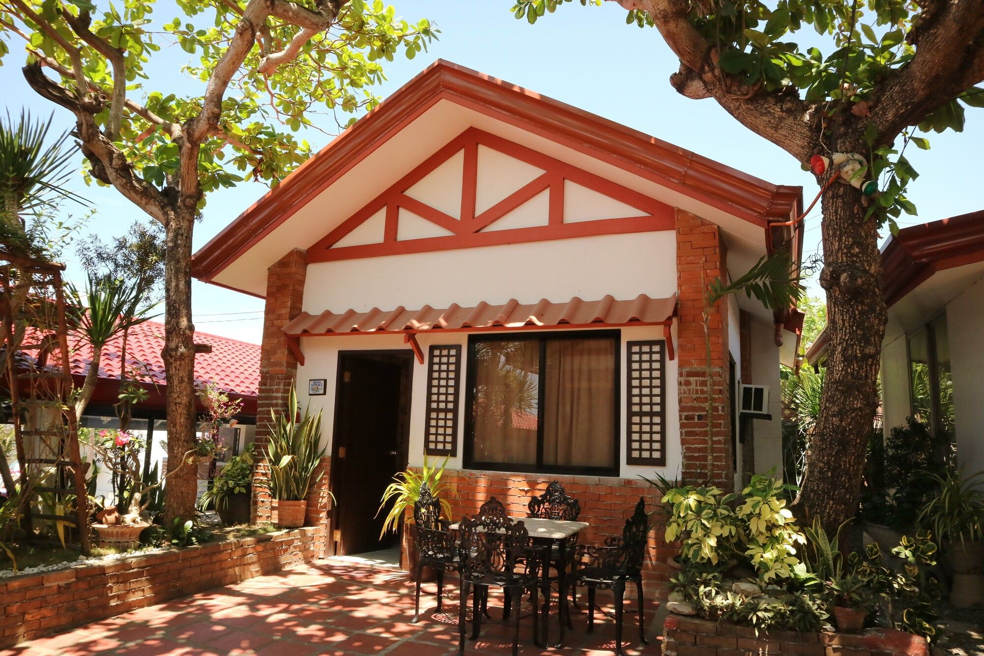 شرفة مرصوفة