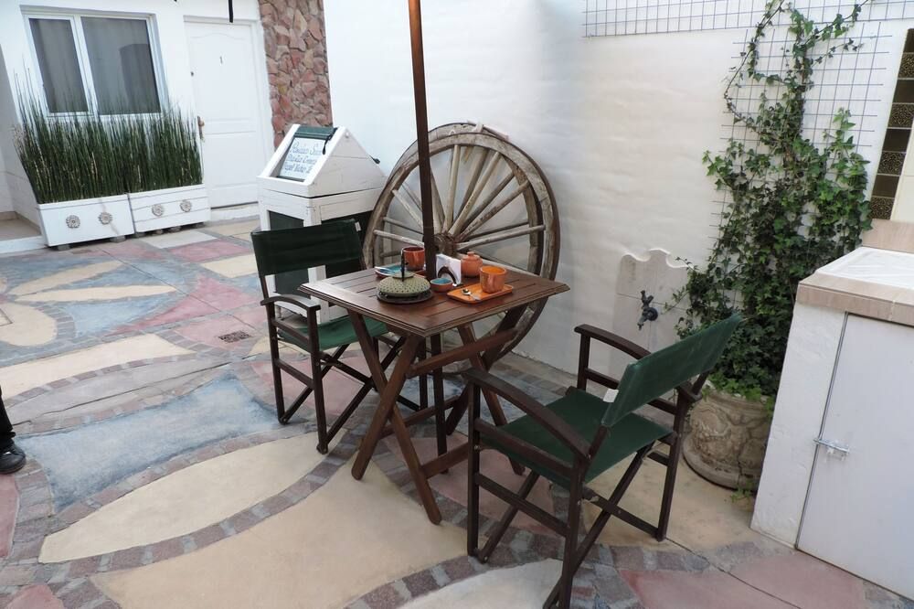 شرفة مرصوفة صورة