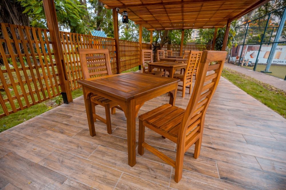 شرفة مرصوفة صورة