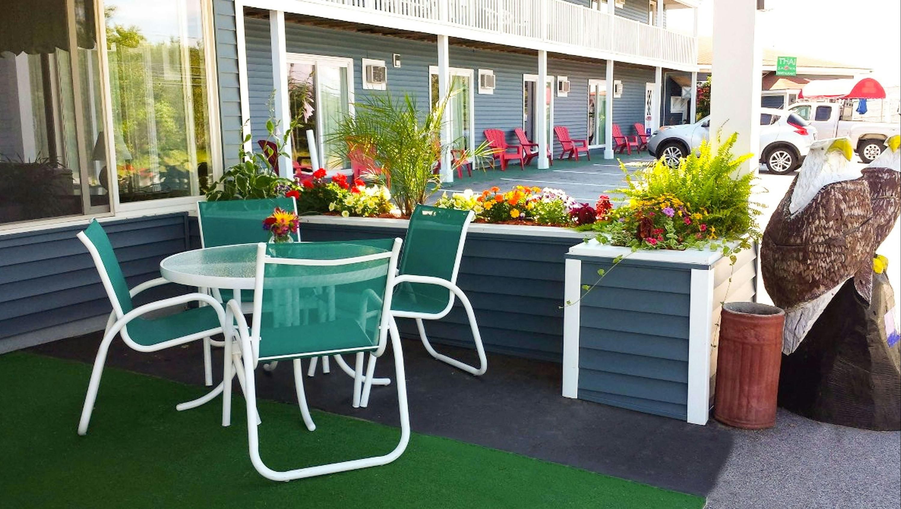 شرفة مرصوفة صورة