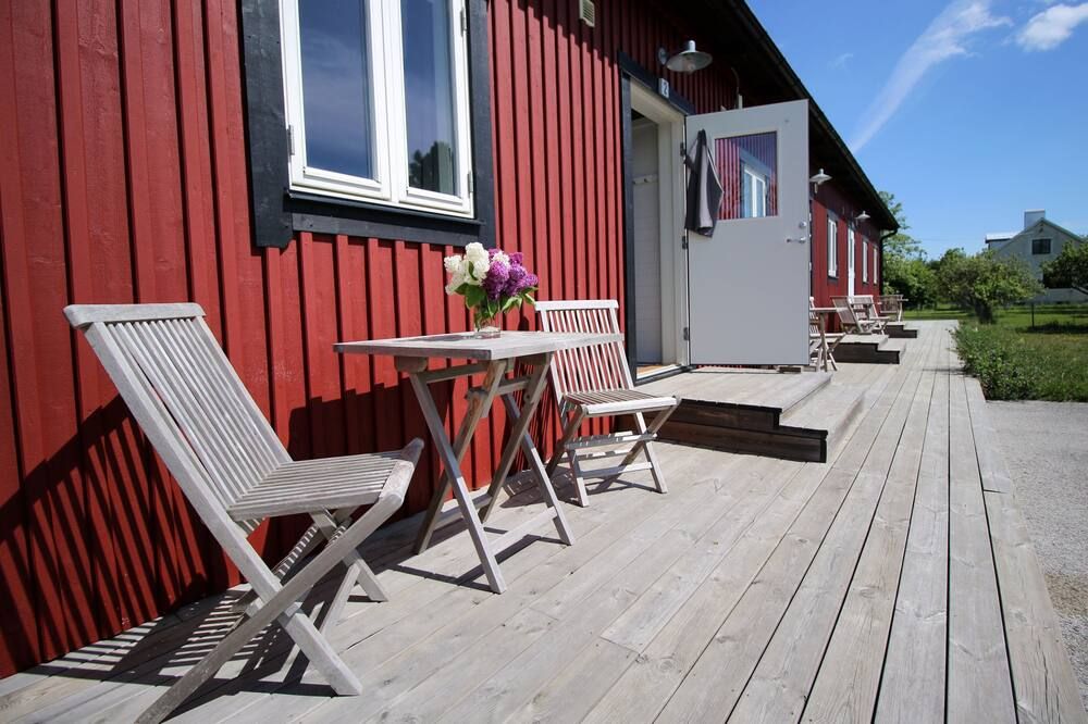 شرفة مرصوفة