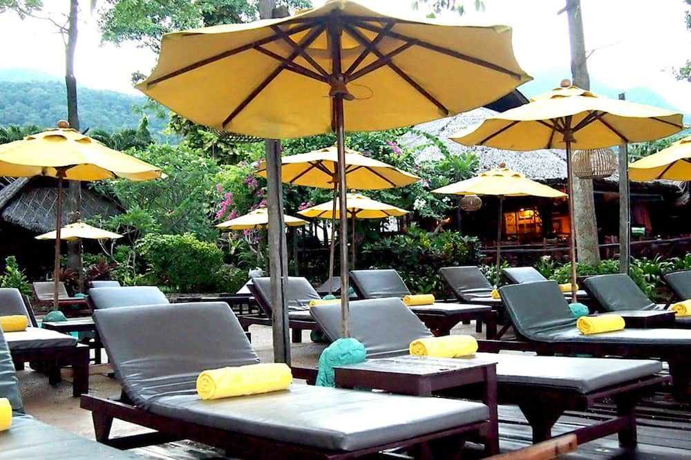 شرفة مرصوفة