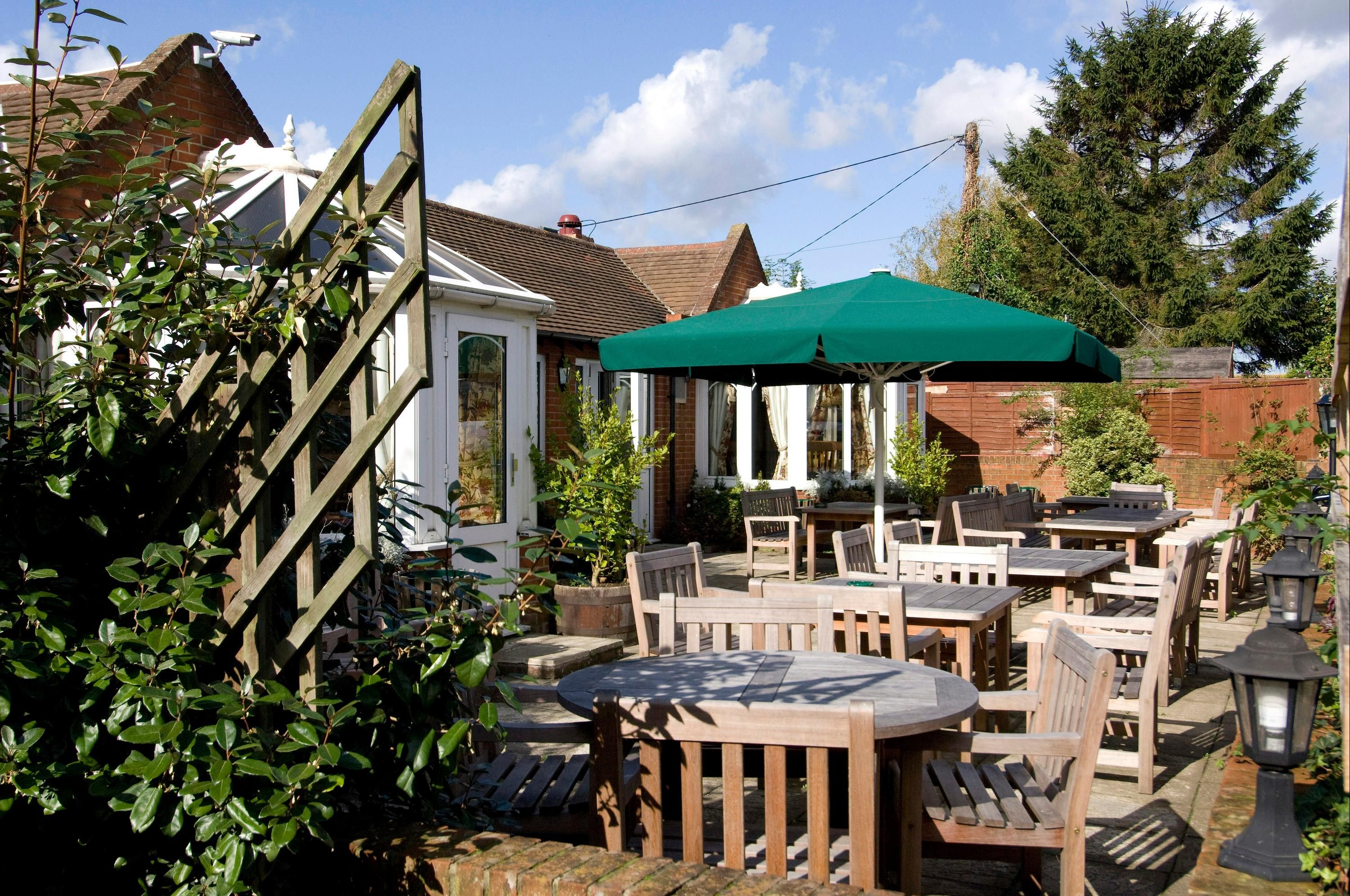 شرفة مرصوفة