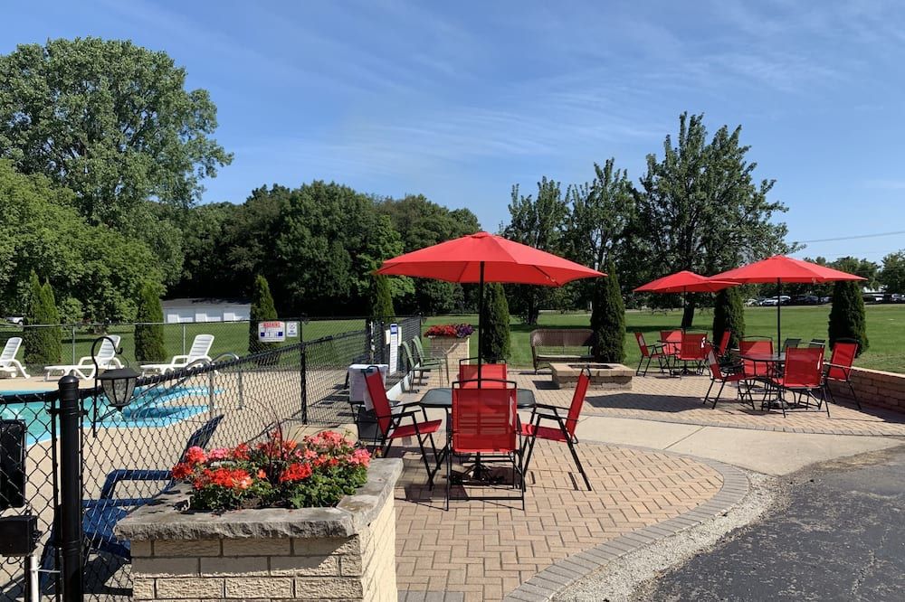 شرفة مرصوفة