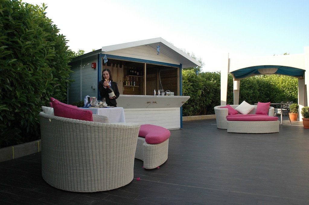 شرفة مرصوفة