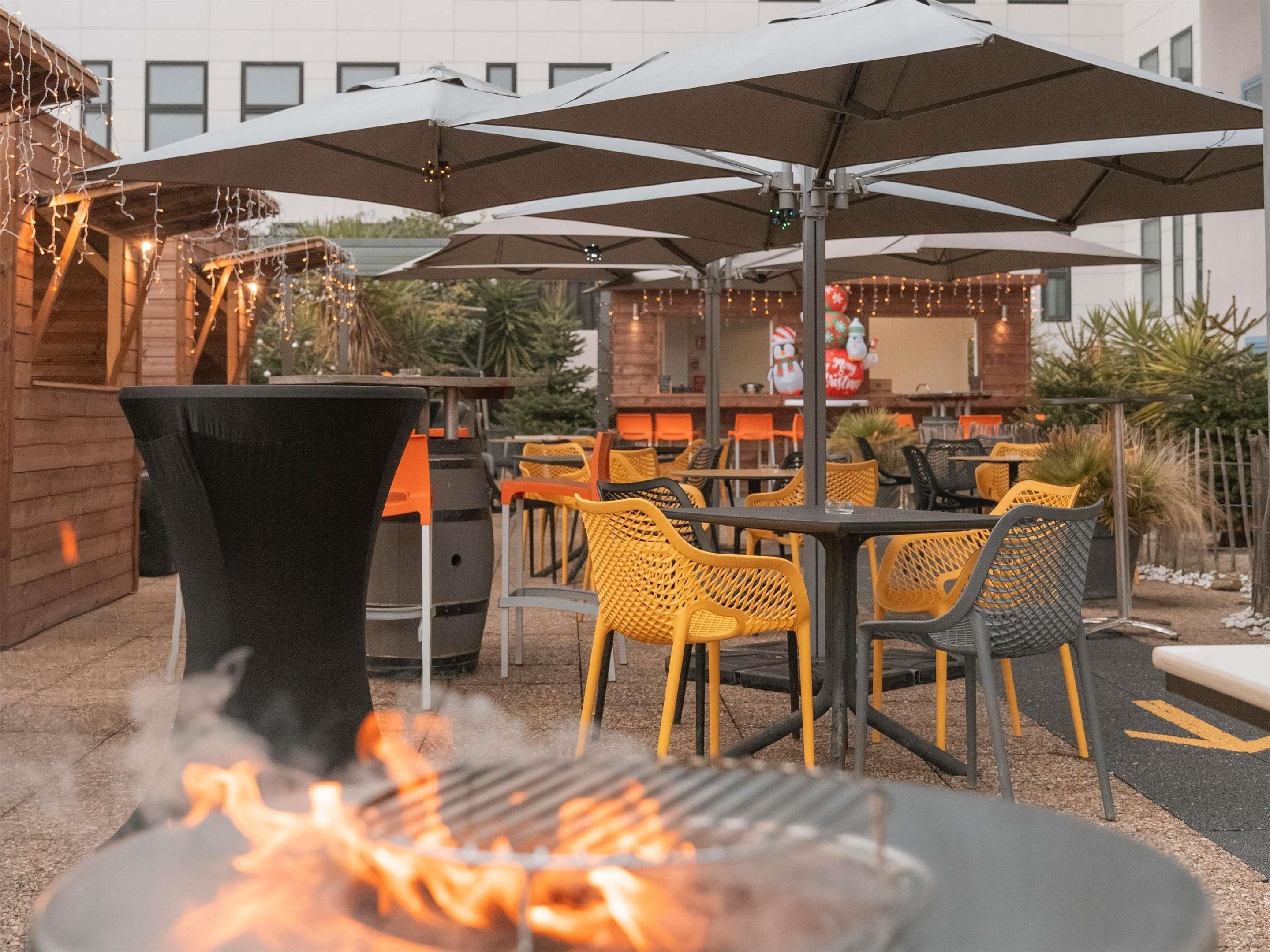 شرفة مرصوفة