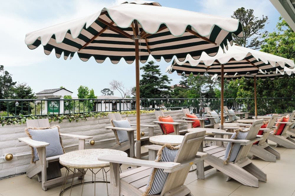 شرفة مرصوفة