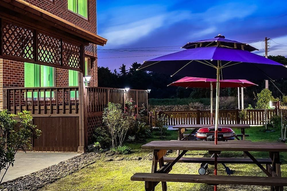 شرفة مرصوفة